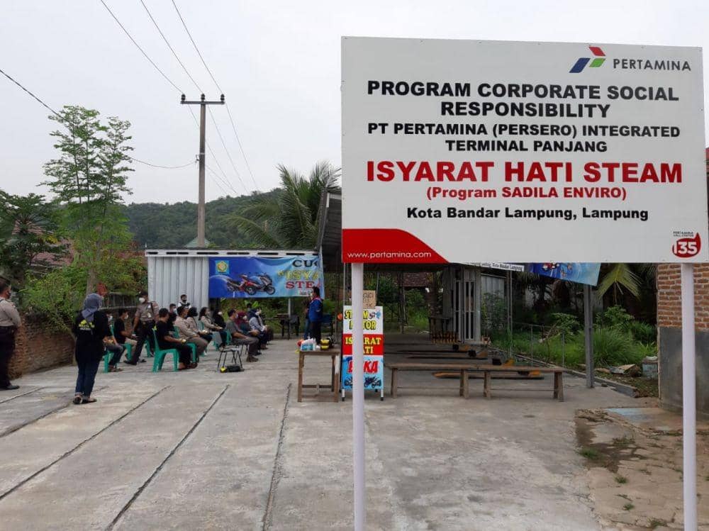 Steam Motor 'Isyarat Hati', Cara Pertamina Dukung Difabel Lampung
