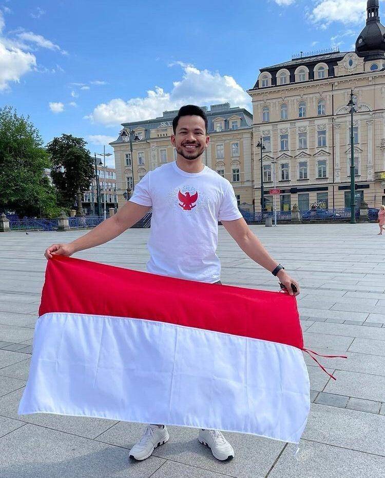 Okky Alparessi di Mister Supranational 2021 (Dok.L-Men)