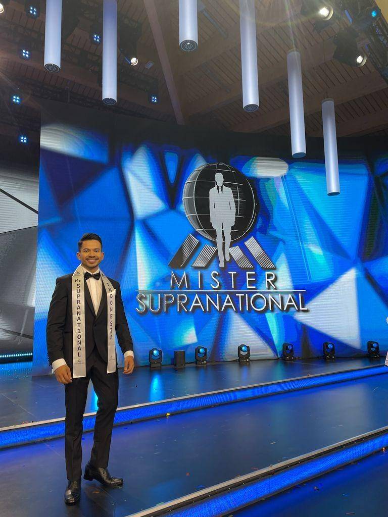 Okky Alparessi di Mister Supranational 2021 (Dok.L-Men)