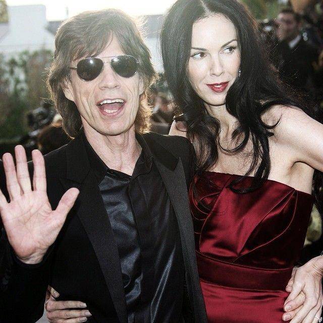 Mick Jagger dan L’Wren Scott (instagram.com/sirjagger/)