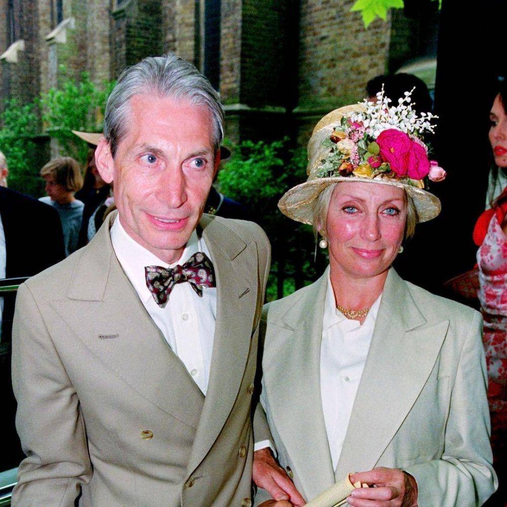 Charlie Watts dan Shirley Ann Shepherd (instagram.com/amedeopomodoro/)