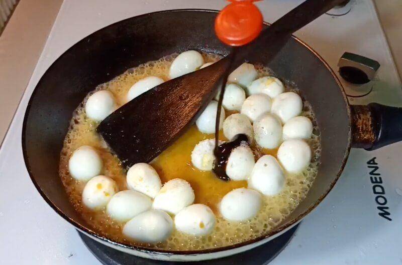 Resep Telur Puyuh Bumbu Kecap (youtube.com/MISTER BLANGKON)