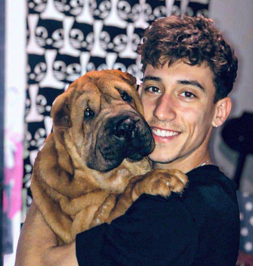 potret Kostas Tsimikas dan anjing kesayangannya (instagram.com/tsimikas21)