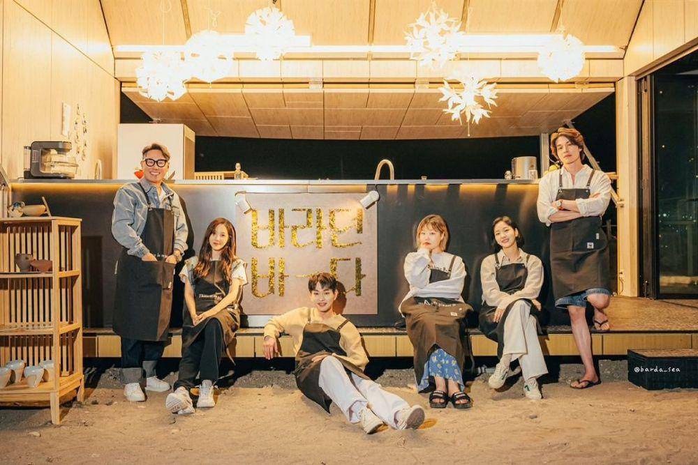 para pemain program variety show Sea of Hope (instagram.com/barda_sea)