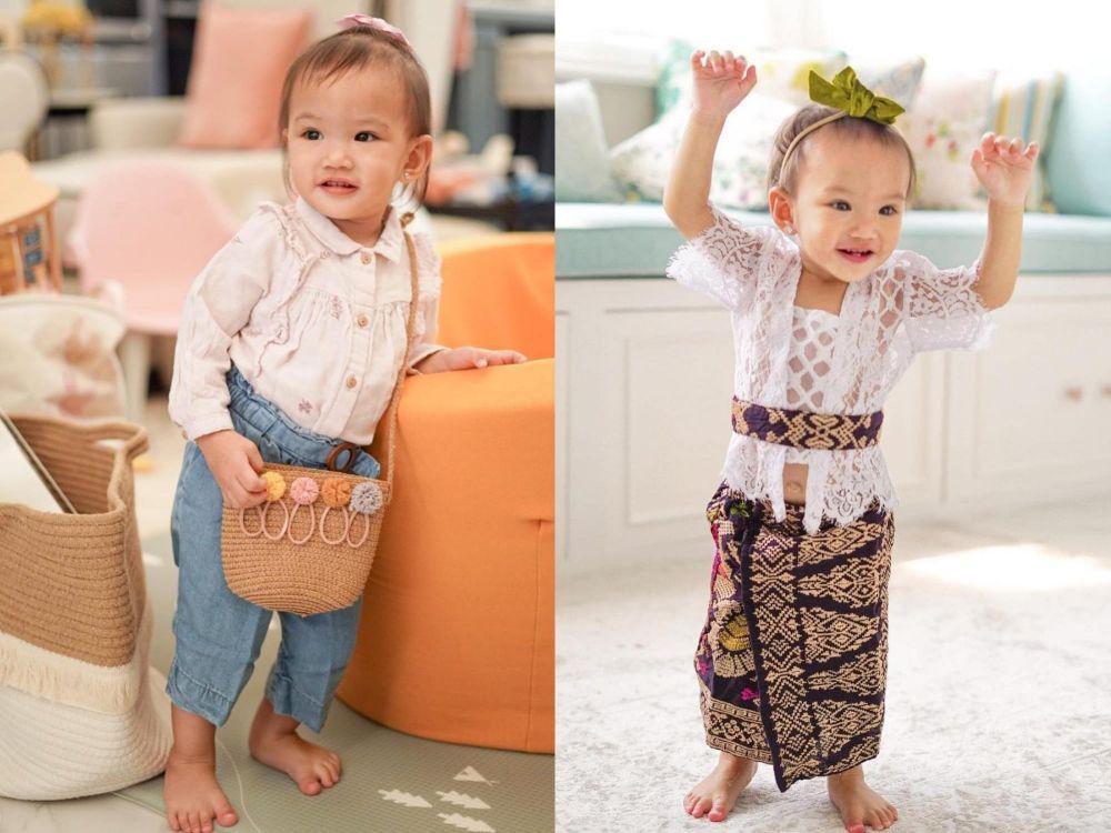 10 Potret Claire, Bayi Shandy Aulia yang Sudah Pandai Berpose