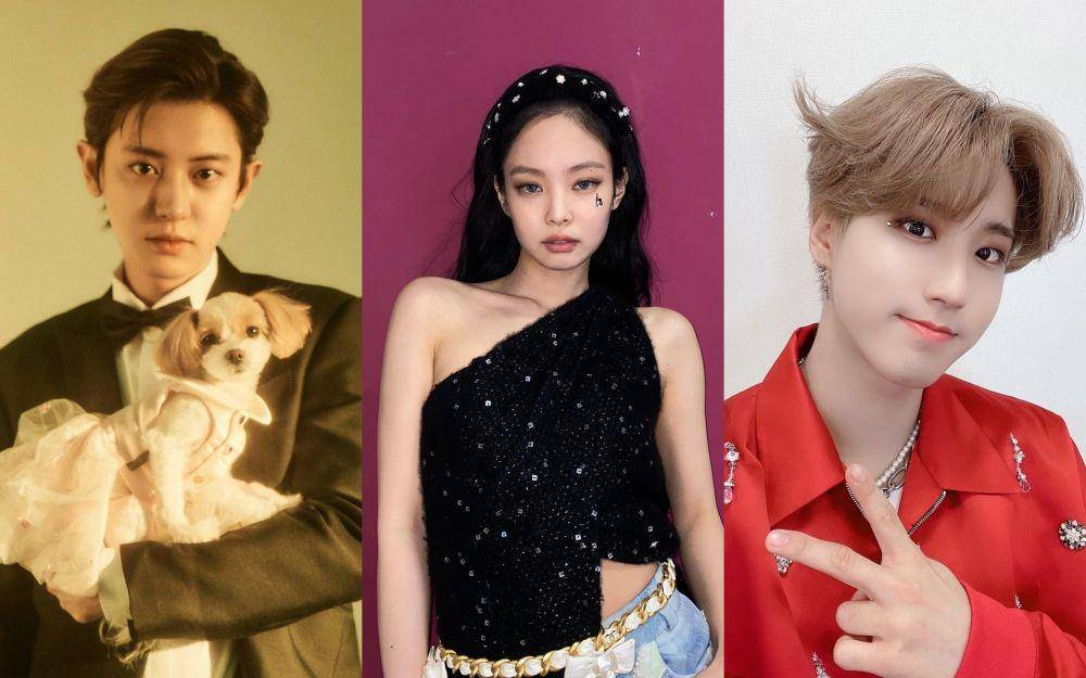 Chanyeol EXO (instagram.com/real__pcy) | Jennie BLACKPINK (instagram.com/jennierubyjane) | Han Stray Kids (instagram.com/realstraykids)