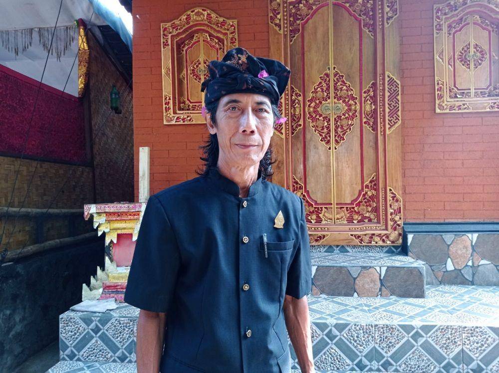 Ida Nyoman Sugata, dalang dari Kabupaten Karangasem. (Dok.Ida Nyoman Sugata)