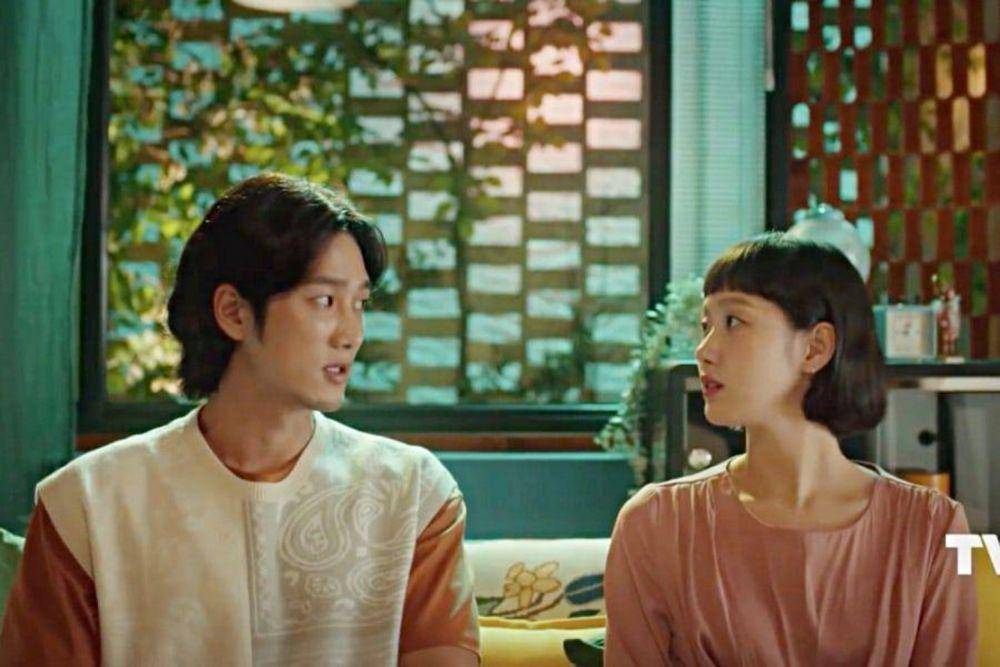 Ahn Bo Hyun dan Kim Go Eun dalam drama Yumi's Cells (dok. tvN/Yumi's Cells)