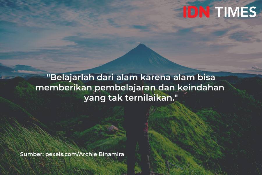 Caption Instagram bertema alam (IDN Times/M. Tarmizi Murdianto)