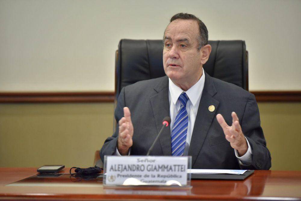 Presiden Guatemala, Alejandro Giammattei. (twitter.com/DrGiammattei)