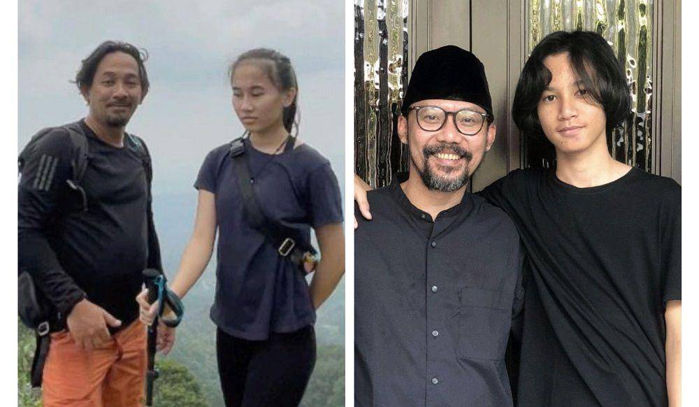 Makki Ungu dan putrinya serta Yoyo Padi dan putranya (instagram.com/makki_parikesit | instagram.com/yoyoprasetyo29)