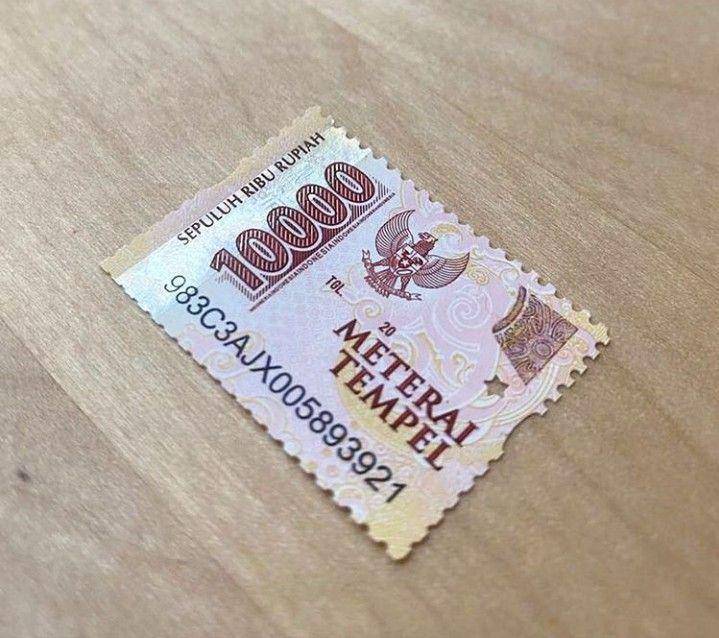 ilustrasi meterai (instagram.com/infopalu)