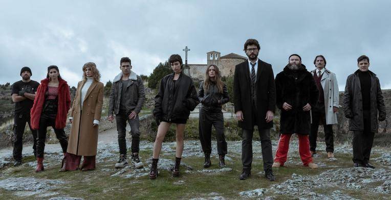 foto karakter dari series Money Heist (dok. Netflix/Money Heist)