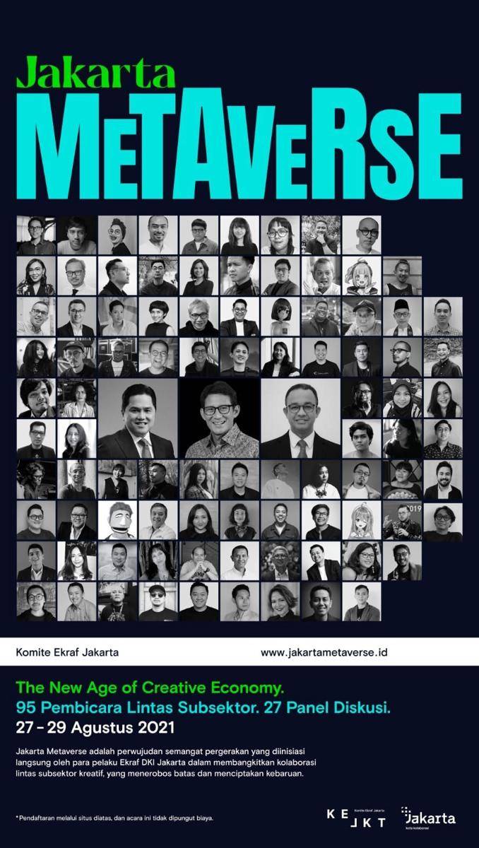 Jakarta Metaverse: The New Age of Creative Economy. (dok. Jakarta Metaverse)