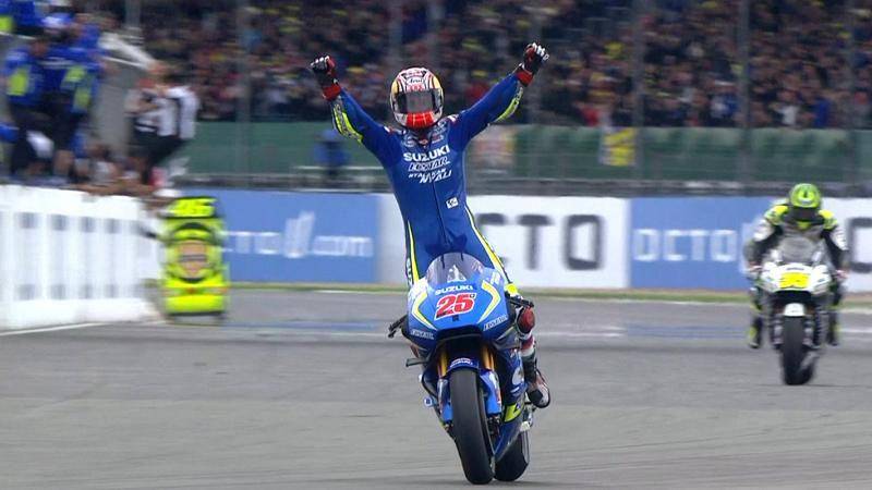Maverick Vinales menang pada GP Inggris 2016 (motogp.com)