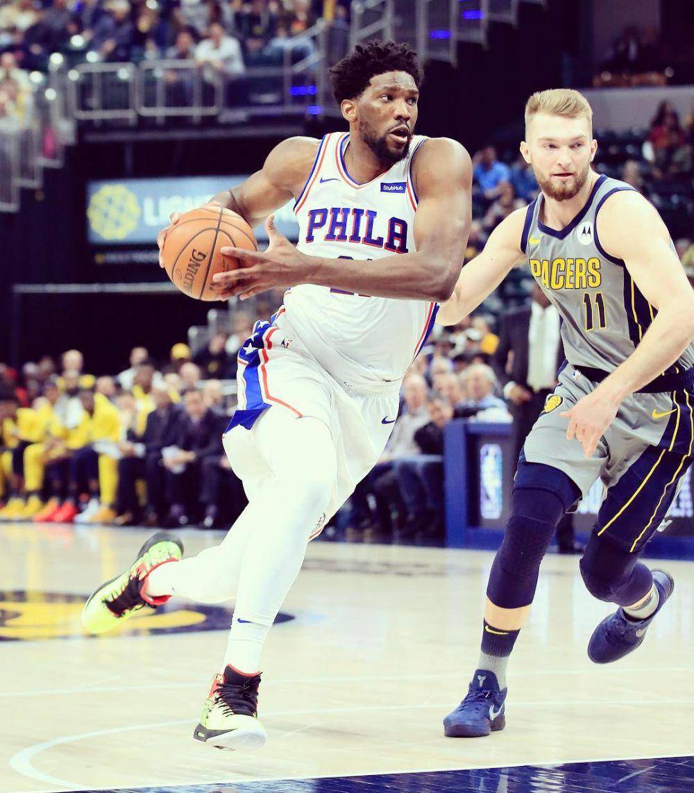 Joel Embiid dan Domantas Sabonis (instagram.com/joelembiid)