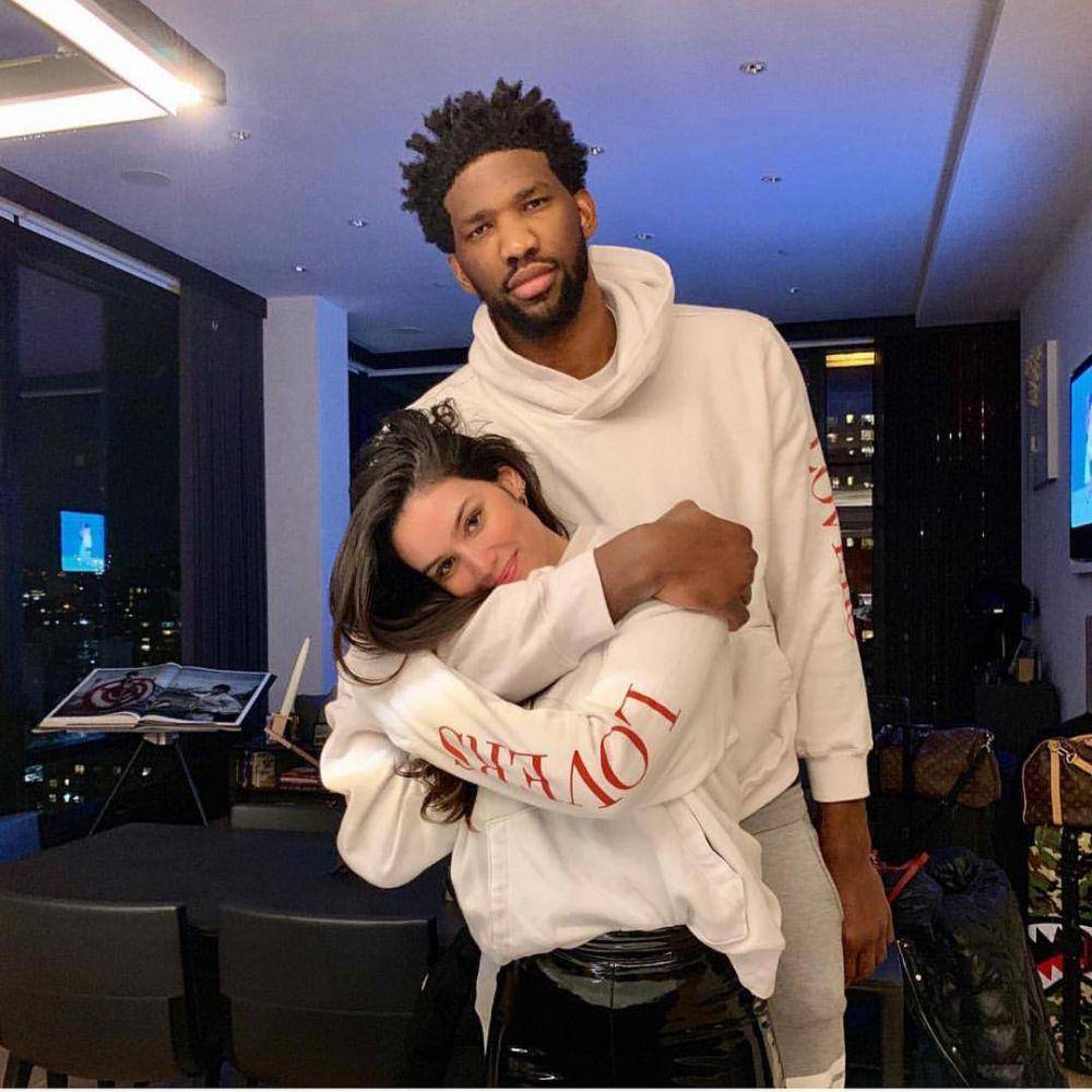 Joel Embiid dan Anne de Paula (instagram.com/joelembiid)