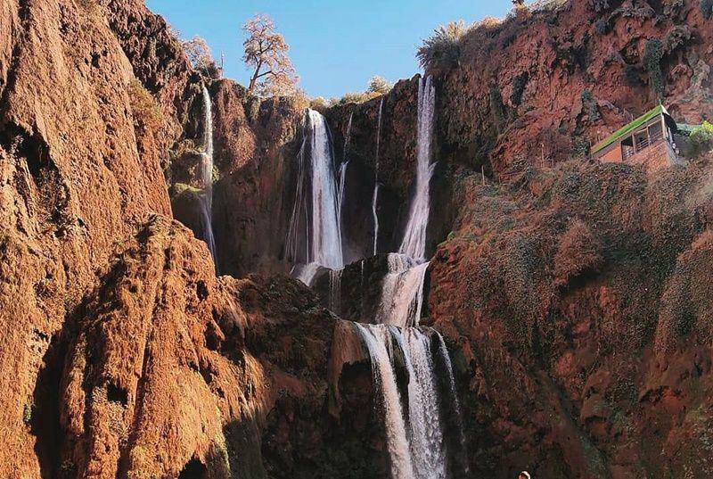 Air terjun Ouzoud (instagram.com/igorvodkann)