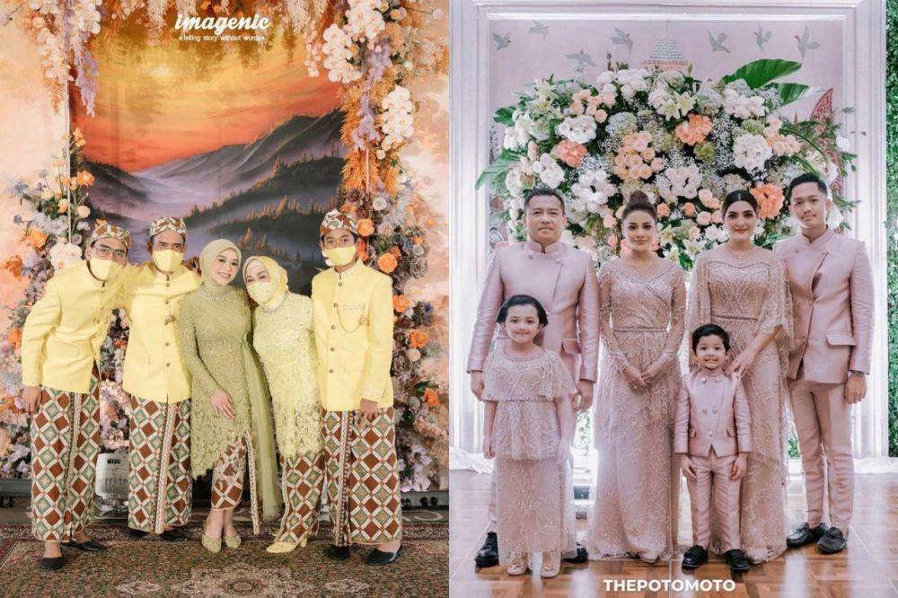 Adu Gaya Siraman Lesti Kejora dan Aurel Hermansyah (instagram.com/imagenic | @thepotomoto via instagram.com/renzilazuardi)