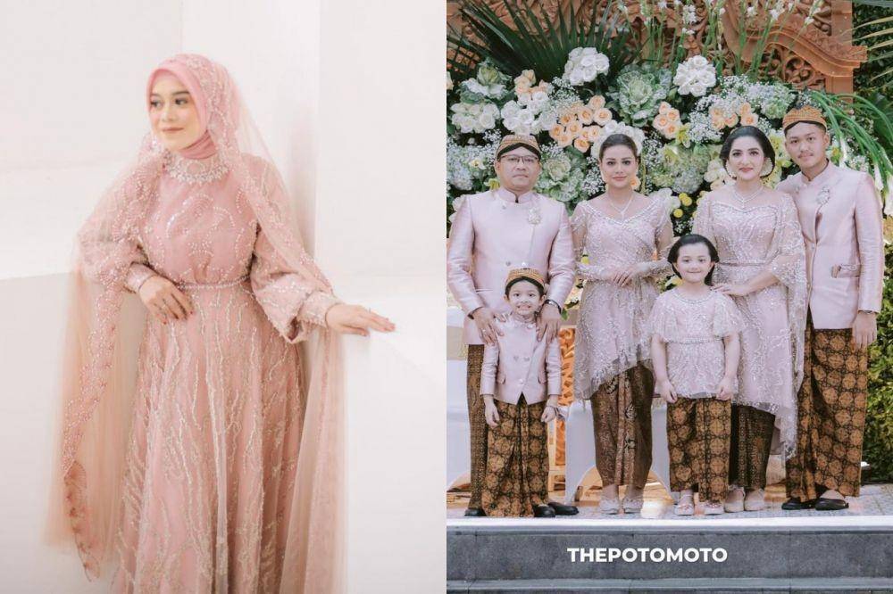 Adu Gaya Siraman Lesti Kejora dan Aurel Hermansyah (instagram.com/imagenic | @thepotomoto via instagram.com/sistawedding)