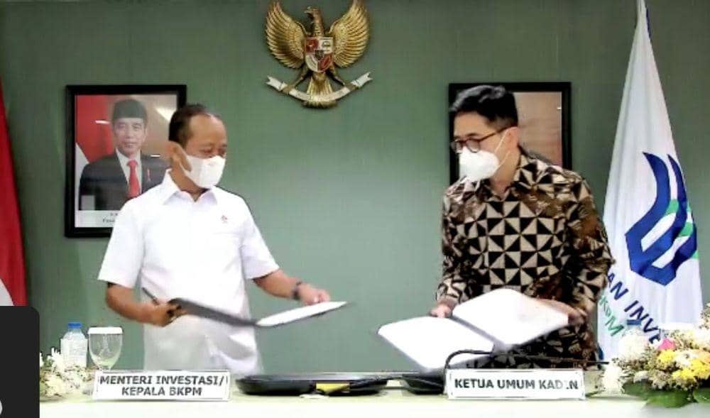 Perluas Lapangan Kerja, Kadin-BKPM Teken Kerja Sama Penanaman Modal