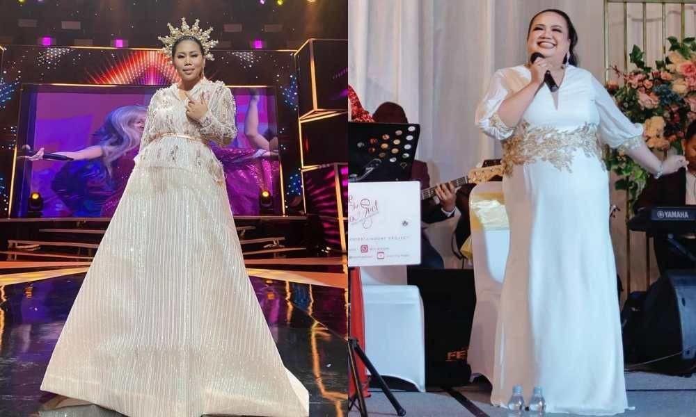 10 Adu Gaya Evi Masamba Vs Aty Kodong, Selalu Glamor di Atas Panggung