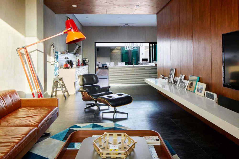 8 Ide Ruang Keluarga dengan Sentuhan Mid Century Modern yang Memesona
