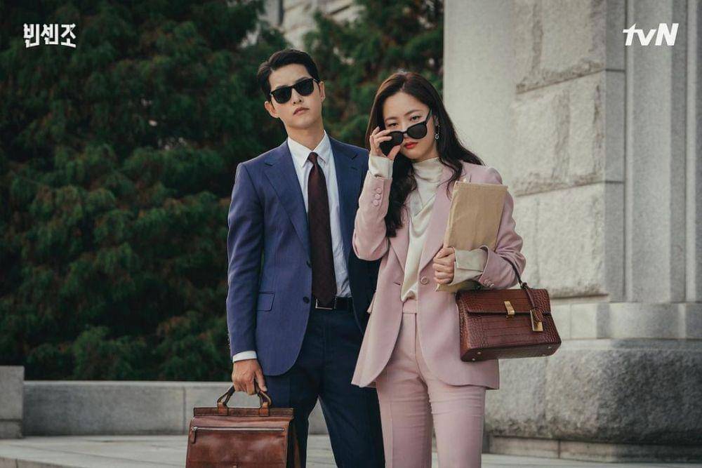 Song Joong Ki dan Jeon Yeo Bin di Vincenzo (instagram.com/tvndrama.official)