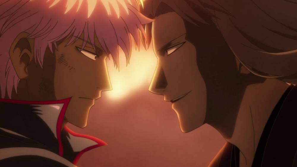 Sakata Gintoki vs. Utsuro (dok. Bandai Namco Pictures/Gintama: The Very Final)