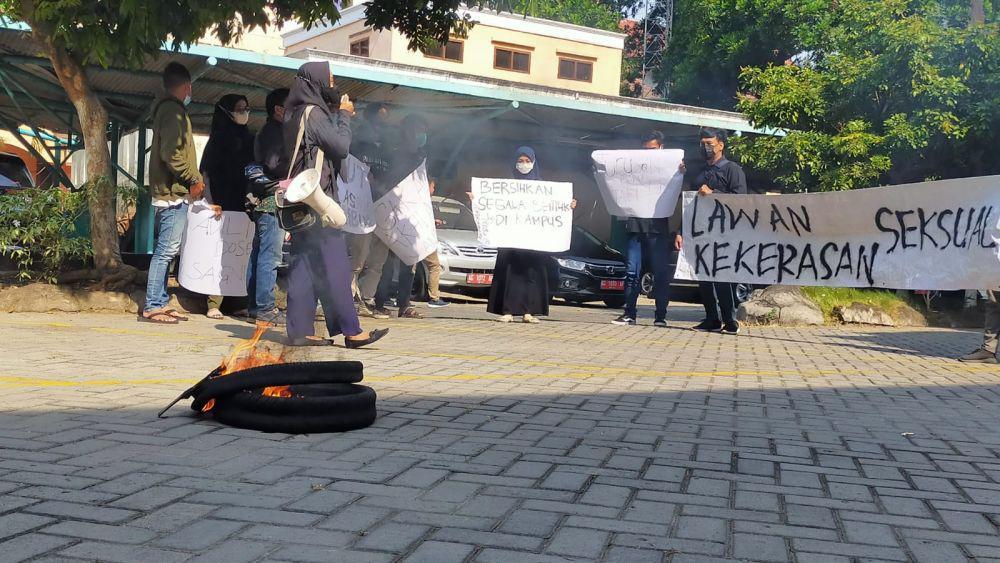 Pelecehan Seksual di IAIN Kediri, Mahasiswa Gelar Unjuk Rasa