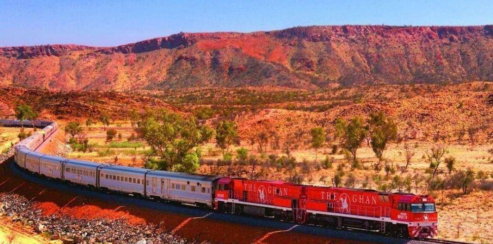 The Ghan (instagram.com/journeybeyondrail)