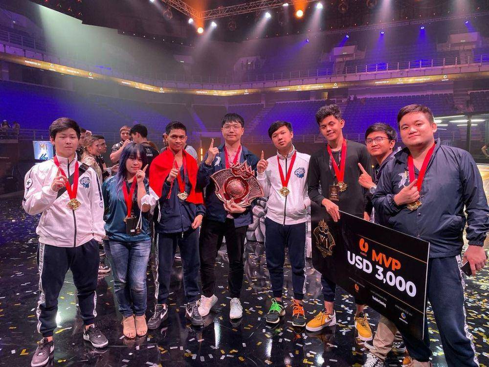 potret tim EVOS Legends menjuarai M1 (instagram.com/evos.rekt_)