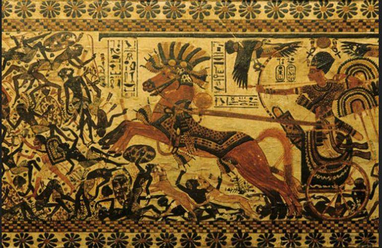 ilustrasi penjajahan bangsa Hyksos terhadap Mesir (cleopatraegypttours.com)