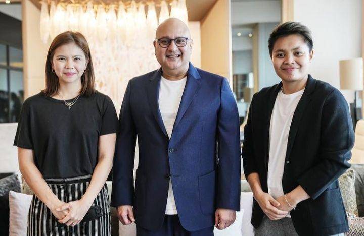 potret Irwan Mussri, Greysia dan Apriyani (instagram.com/maiaestiantreal)