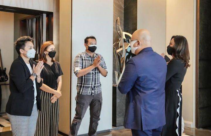 potret Maia Estianty, Irwan Mussry, Greysia dan Apriyani (instagram.com/maiaestiantreal)
