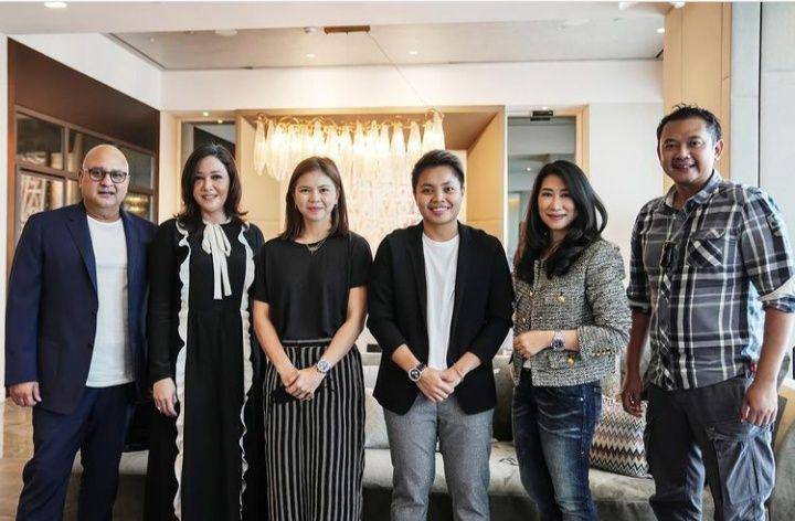 potret Maia Estianty, Irwan Mussry, Greysia dan Apriyani (instagram.com/maiaestiantreal)