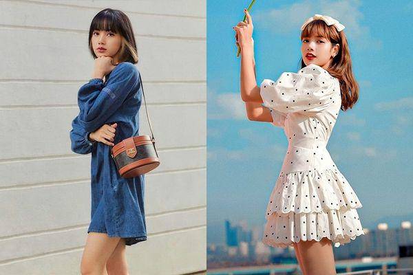 Outfit dress Lisa BLACKPINK (instagram.com/lisa.blackpink/instagram.com/lisablackspink)