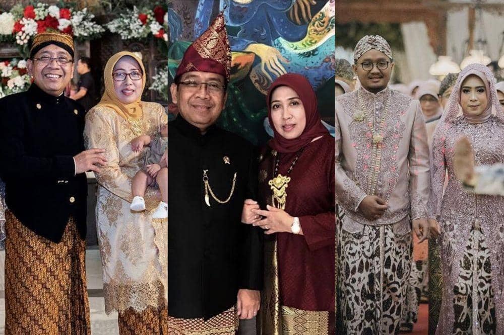 9 Kebaya Keluarga Menteri Pratikno, Elok Bersahaja!