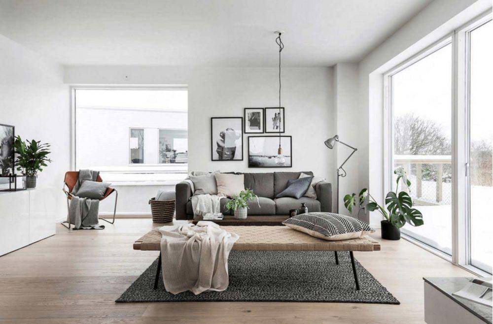 Interior rumah Skandinavian. (azra.ba)