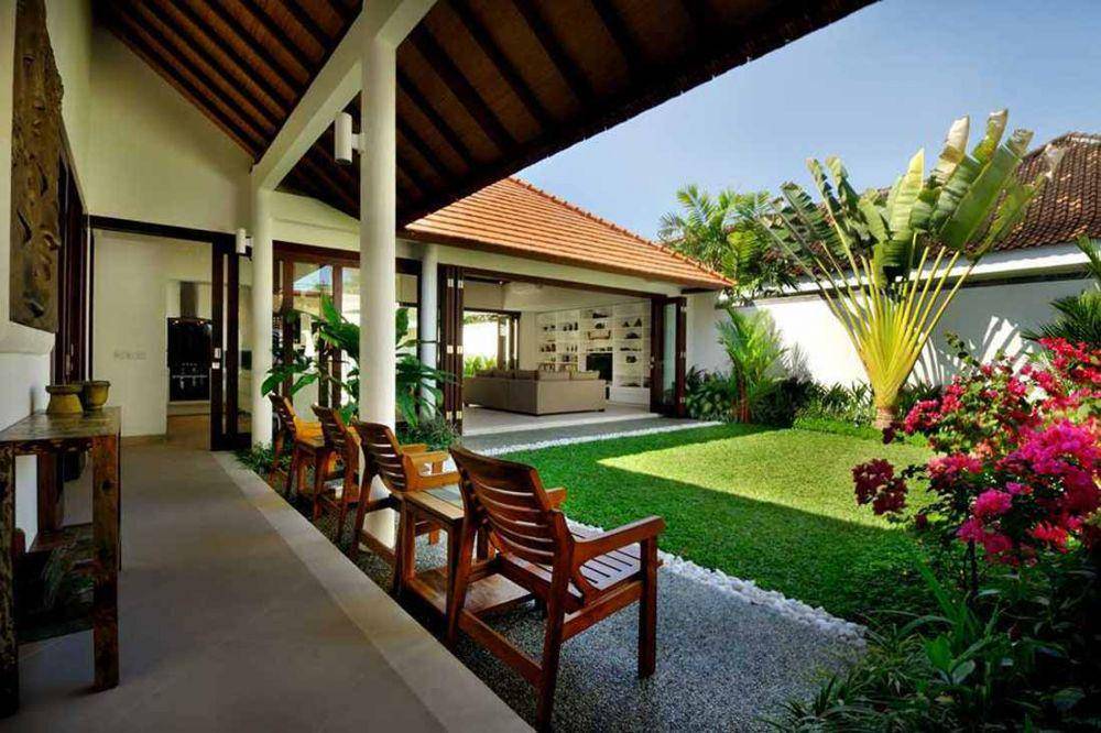 Tempat duduk outdoor, karya OG Architects. (arsitag.com/OG Architects)