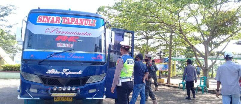 Penyekatan Jalan di Pringsewu Terus Dilakukan, Gelar Operasi Yustisi