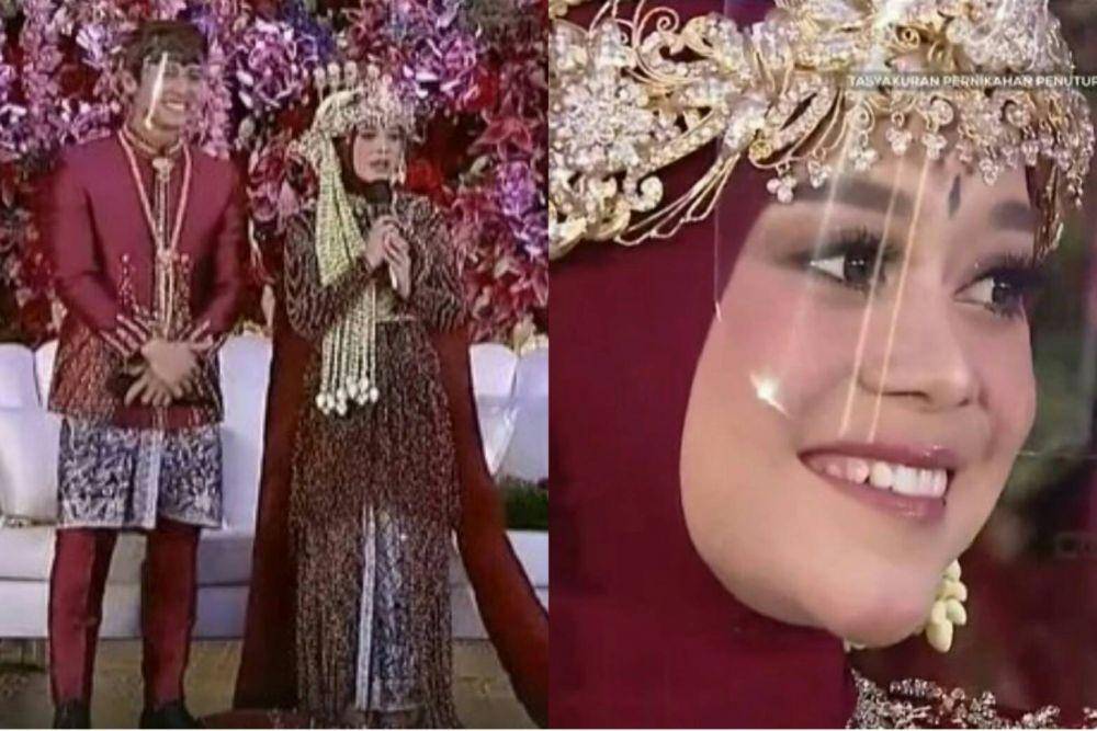 Tasyakuran Pernikahan Takdir Cinta Lesti Kejora dan Rizky Billar (Via Vidio.com)