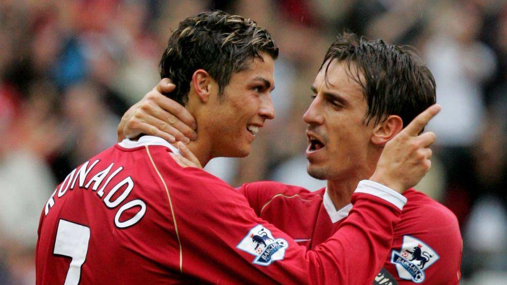 Cristiano Ronaldo dan Gary Neville (skysports.com)