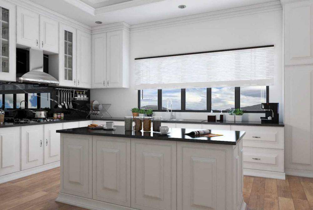 Desain dapur kekinian di proyek Kitchen, karya PT. Leeyaqat Karya Pratama. (arsitag.com/PT. Leeyaqat Karya Pratama)