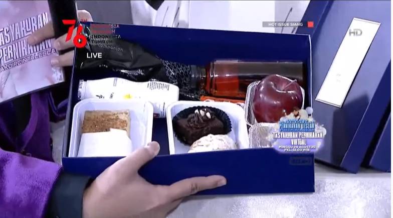 Tasyakuran Pernikahan Lesti Kejora. (dok. VIDIO/Indosiar)