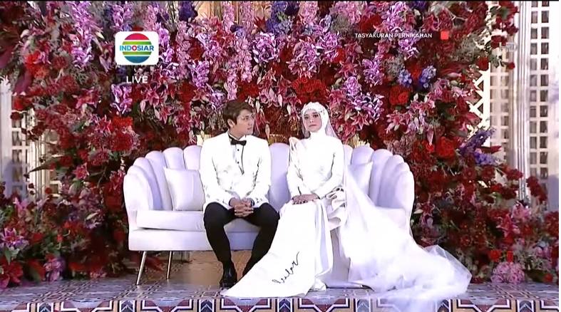 Tasyakuran Pernikahan Lesti Kejora. (dok. VIDIO/Indosiar)