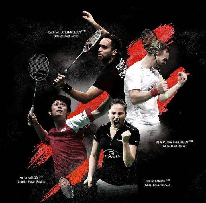 raket bulu tangkis terpopuler dunia (instagram.com/babolat_belarus)
