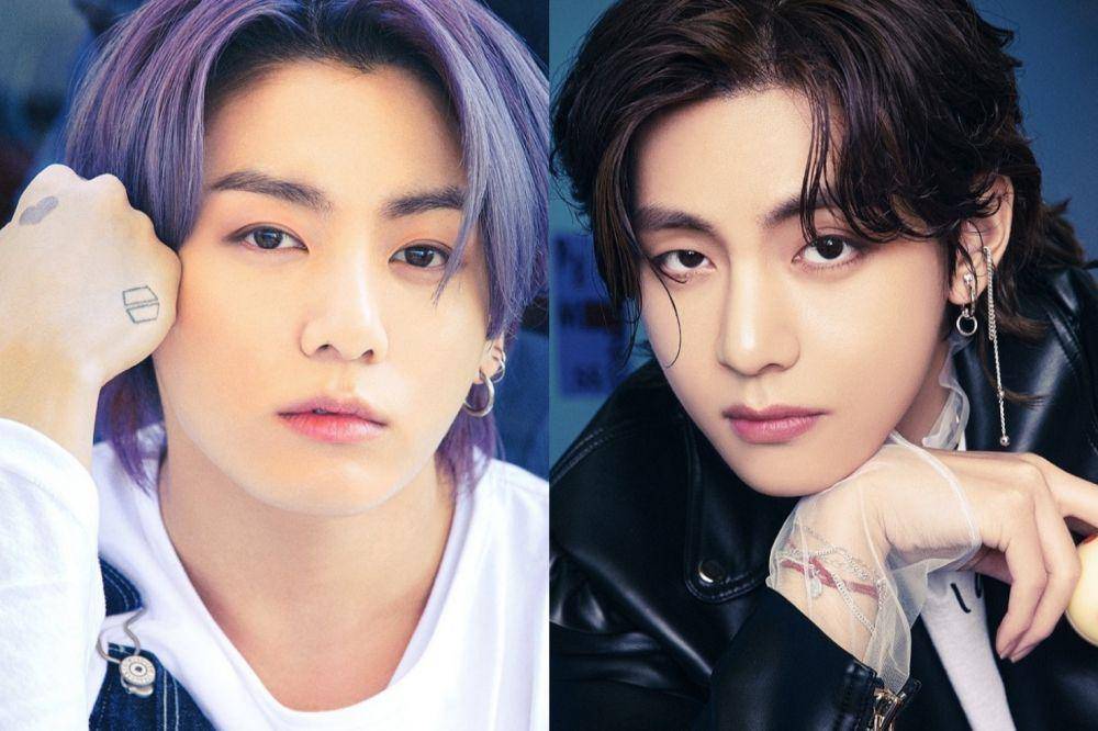 Jungkook dan V BTS (instagram.com/bts.bighitofficial)