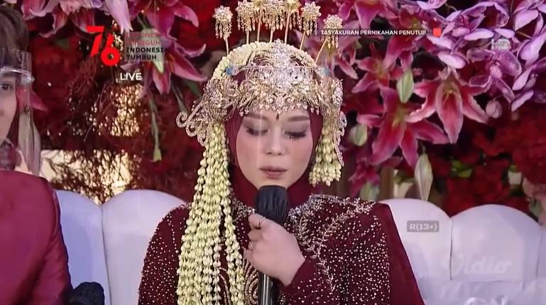 Tasyakuran Pernikahan Takdir Cinta Lesti Kejora dan Rizky Billar (Via Vidio.com)
