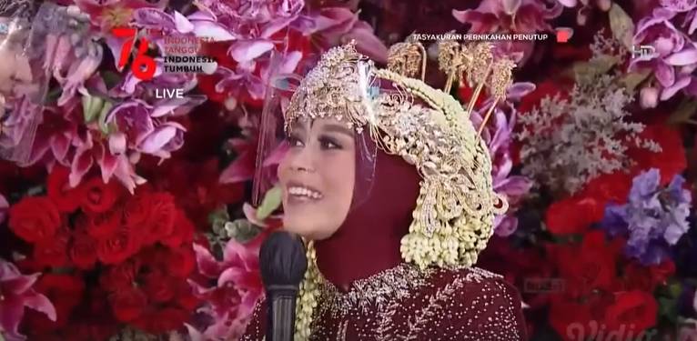 Tasyakuran Pernikahan Takdir Cinta Lesti Kejora dan Rizky Billar (Via Vidio.com)